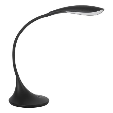 LED Himmennettävä joustava pöytävalaisin FRANCO LED/6,8W/230V musta