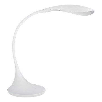 LED Himmennettävä joustava pöytävalaisin FRANCO LED/6,8W/230V valkoinen