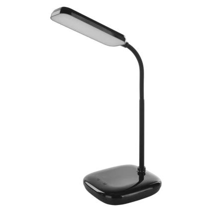 LED Himmennettävä joustava pöytävalaisin LED/12W/230V 3000K/4000K/6500K musta