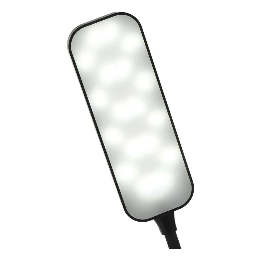 LED Himmennettävä joustava pöytävalaisin LED/12W/230V 3000K/4000K/6500K musta