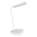 LED Himmennettävä joustava pöytävalaisin LED/12W/230V 3000K/4000K/6500K valkoinen