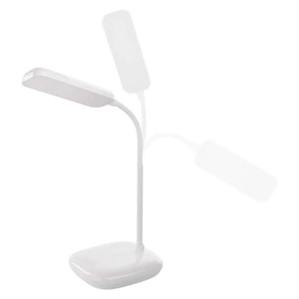 LED Himmennettävä joustava pöytävalaisin LED/12W/230V 3000K/4000K/6500K valkoinen