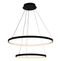 LED himmennettävä kattokruunu johdolla LED/75W/230V 3000-6500K halkaisija 60 cm + kaukosäädin