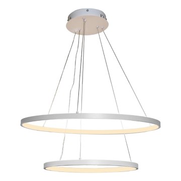 LED himmennettävä kattokruunu johdolla LED/75W/230V 3000-6500K halkaisija 60 cm + kaukosäädin