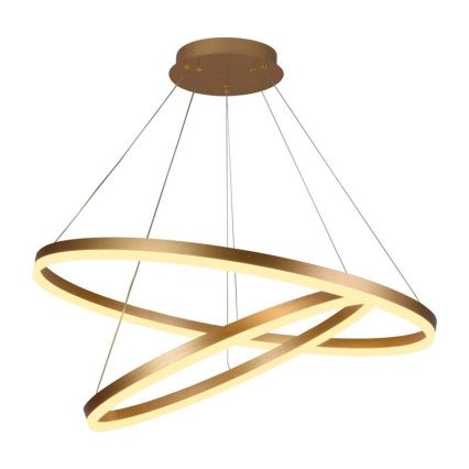 LED Himmennettävä kattokruunu johdossa LED/100W/230V 3000-6500K + kaukosäädin