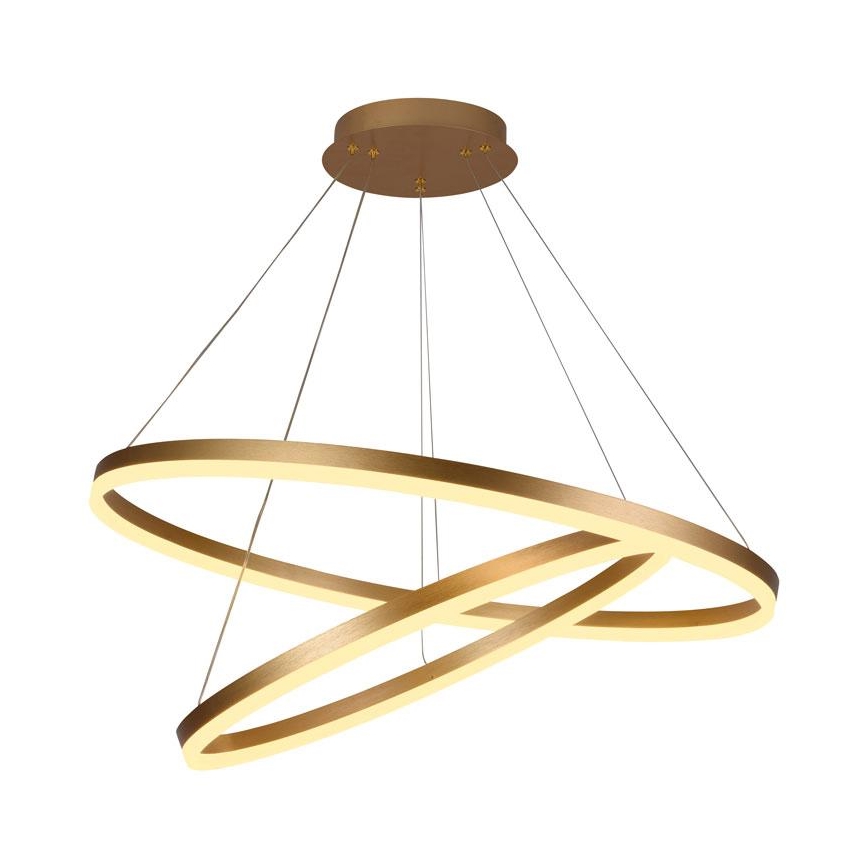 LED Himmennettävä kattokruunu johdossa LED/100W/230V 3000-6500K + kaukosäädin