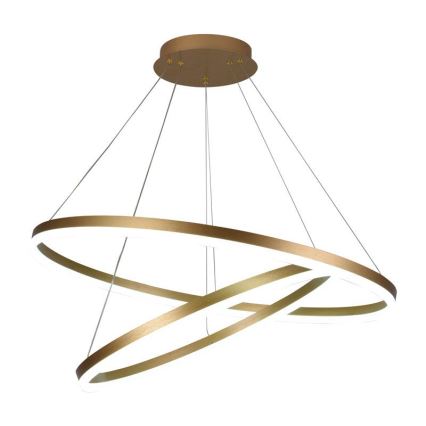 LED Himmennettävä kattokruunu johdossa LED/100W/230V 3000-6500K + kaukosäädin