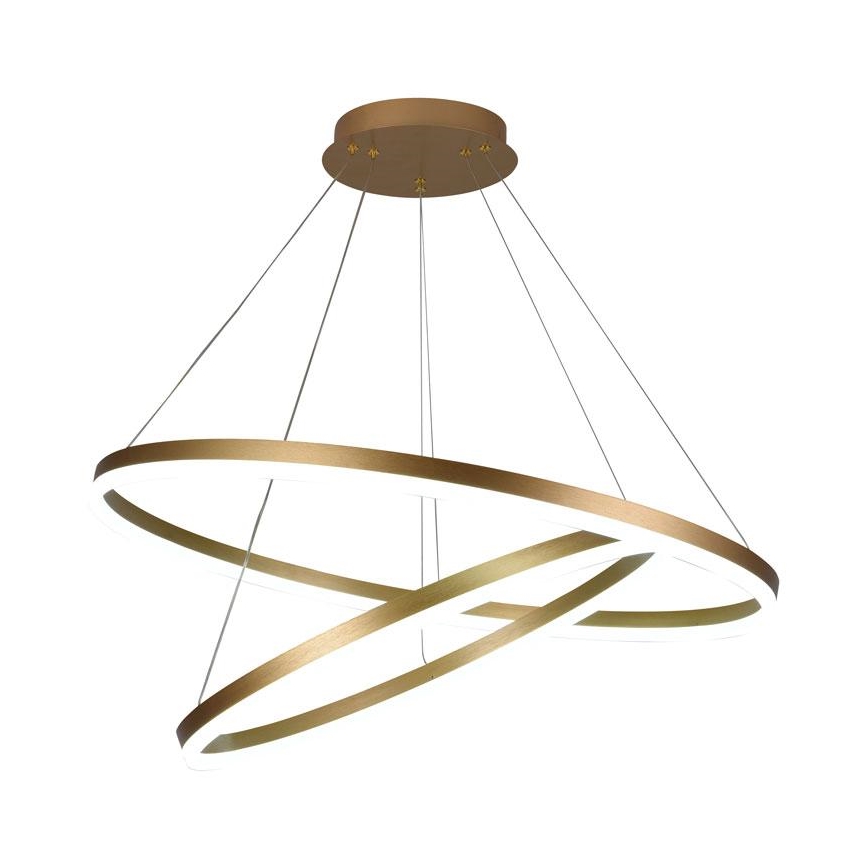 LED Himmennettävä kattokruunu johdossa LED/100W/230V 3000-6500K + kaukosäädin