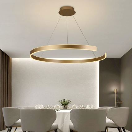 LED-himmennettävä kattokruunu johdossa LED/100W/230V 3000-6500K + kaukosäädin