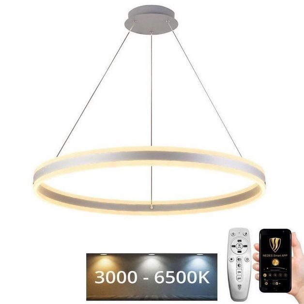 LED-himmennettävä kattokruunu johdossa LED/110W/230V 3000-6500K + kaukosäädin