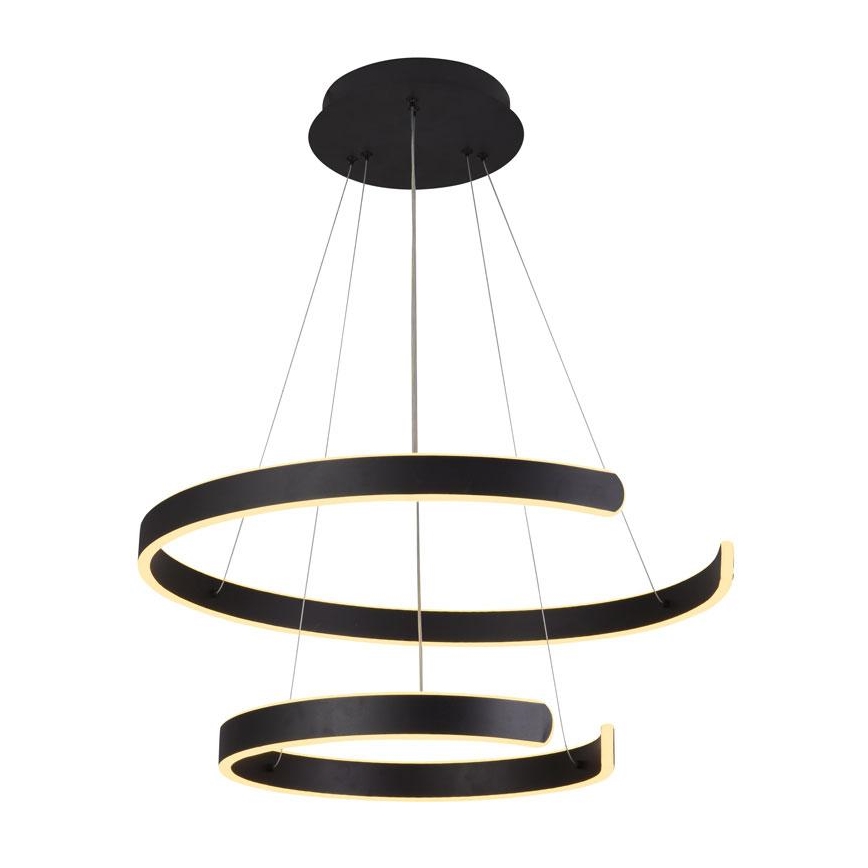 LED-himmennettävä kattokruunu johdossa LED/120W/230V 3000-6500K + kaukosäädin
