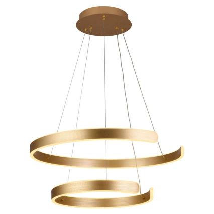 LED-himmennettävä kattokruunu johdossa LED/120W/230V 3000-6500K + kaukosäädin