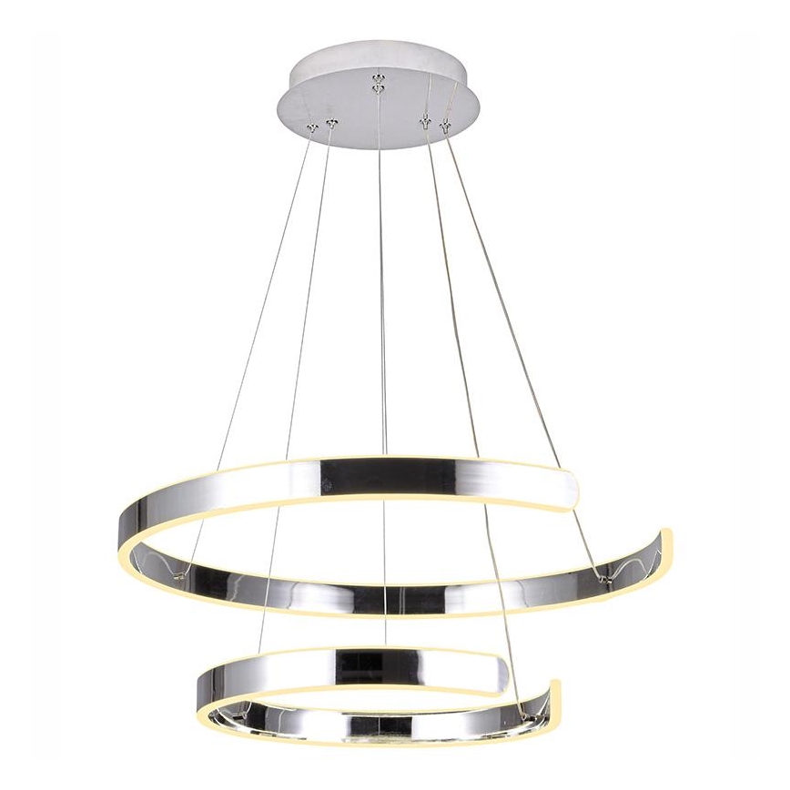 LED-himmennettävä kattokruunu johdossa LED/120W/230V 3000-6500K + kaukosäädin
