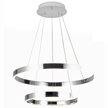 LED-himmennettävä kattokruunu johdossa LED/120W/230V 3000-6500K + kaukosäädin