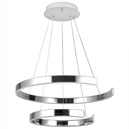 LED-himmennettävä kattokruunu johdossa LED/120W/230V 3000-6500K + kaukosäädin