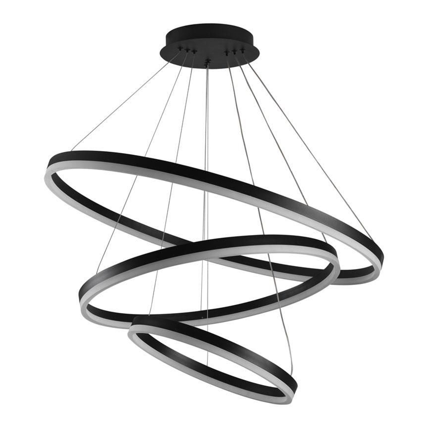 LED-himmennettävä kattokruunu johdossa LED/125W/230V 3000-6500K + kaukosäädin
