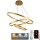 LED-himmennettävä kattokruunu johdossa LED/125W/230V 3000-6500K + kaukosäädin