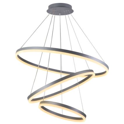 LED-himmennettävä kattokruunu johdossa LED/125W/230V 3000-6500K + kaukosäädin