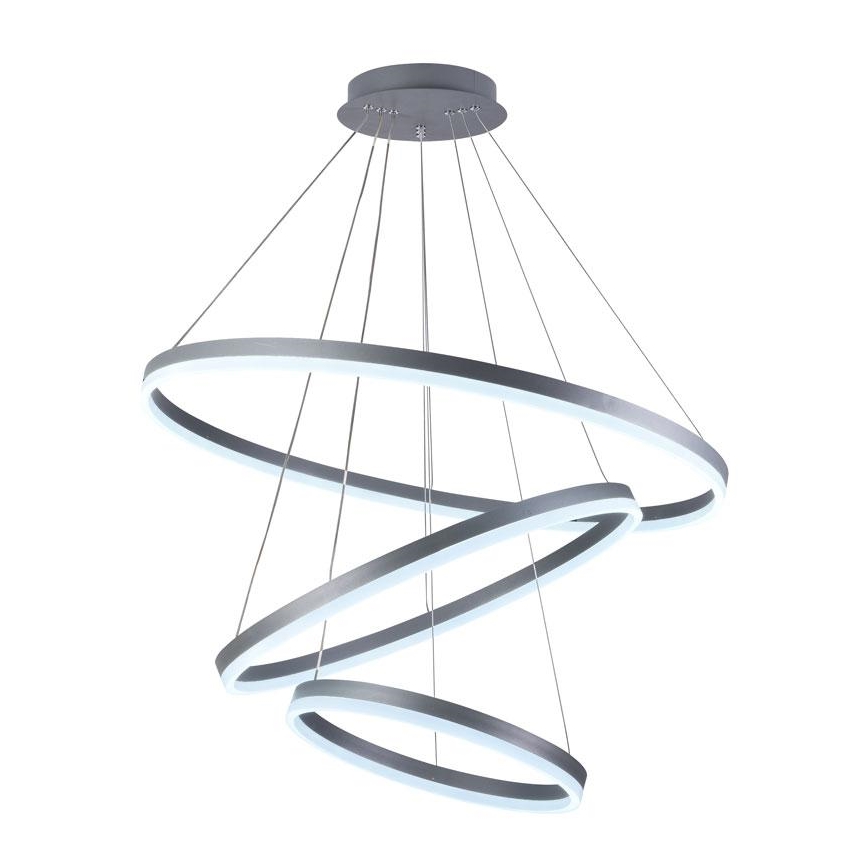 LED-himmennettävä kattokruunu johdossa LED/125W/230V 3000-6500K + kaukosäädin