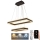 LED-himmennettävä kattokruunu johdossa LED/130W/230V 3000-6500K + kaukosäädin