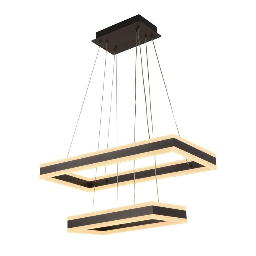 LED-himmennettävä kattokruunu johdossa LED/130W/230V 3000-6500K + kaukosäädin