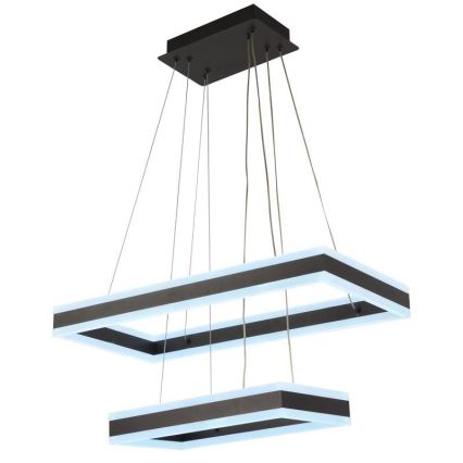 LED-himmennettävä kattokruunu johdossa LED/130W/230V 3000-6500K + kaukosäädin