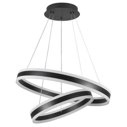 LED-himmennettävä kattokruunu johdossa LED/135W/230V 3000-6500K + kaukosäädin