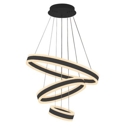 LED-himmennettävä kattokruunu johdossa LED/165W/230V 3000-6500K + kaukosäädin