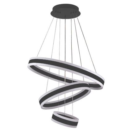 LED-himmennettävä kattokruunu johdossa LED/165W/230V 3000-6500K + kaukosäädin