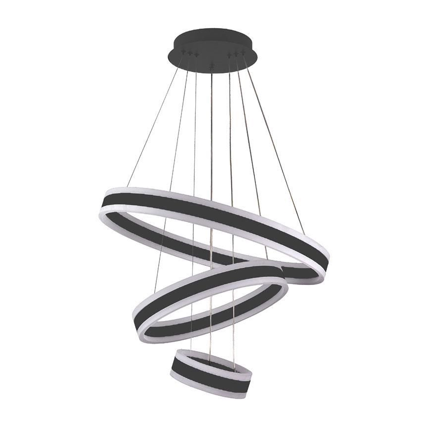 LED-himmennettävä kattokruunu johdossa LED/165W/230V 3000-6500K + kaukosäädin