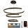 LED-himmennettävä kattokruunu johdossa LED/220W/230V 3000-6500K + kaukosäädin