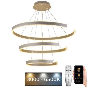 LED-himmennettävä kattokruunu johdossa LED/220W/230V 3000-6500K + kaukosäädin
