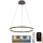 LED Himmennettävä kattokruunu johdossa LED/42W/230V 3000-6500K + kaukosäädin