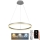 LED Himmennettävä kattokruunu johdossa LED/42W/230V 3000-6500K + kaukosäädin