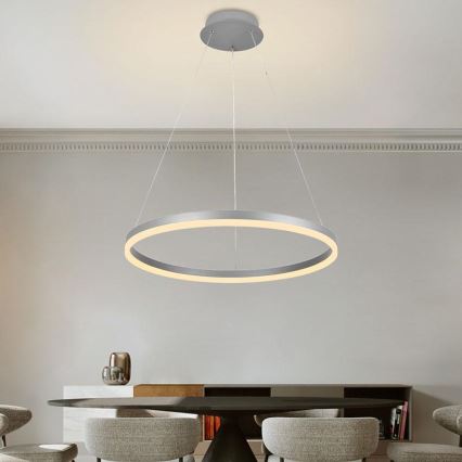 LED Himmennettävä kattokruunu johdossa LED/42W/230V 3000-6500K + kaukosäädin