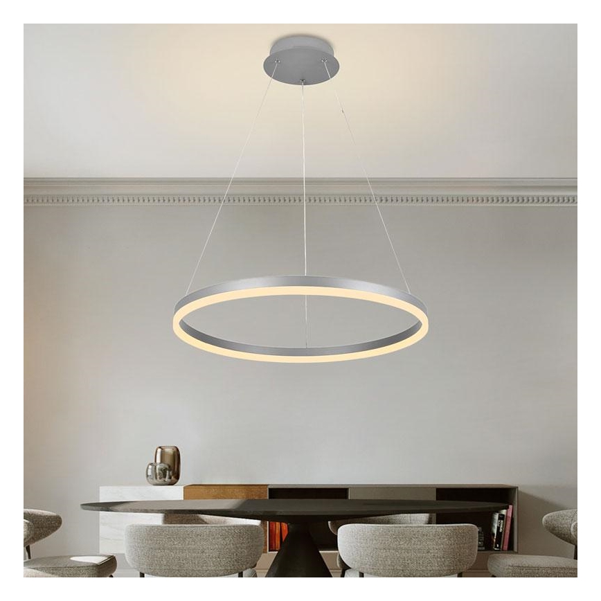 LED Himmennettävä kattokruunu johdossa LED/42W/230V 3000-6500K + kaukosäädin