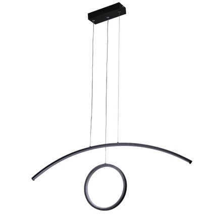LED-himmennettävä kattokruunu johdossa LED/55W/230V 3000-6500K + kaukosäädin