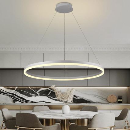 LED-himmennettävä kattokruunu johdossa LED/55W/230V 3000-6500K + kaukosäädin