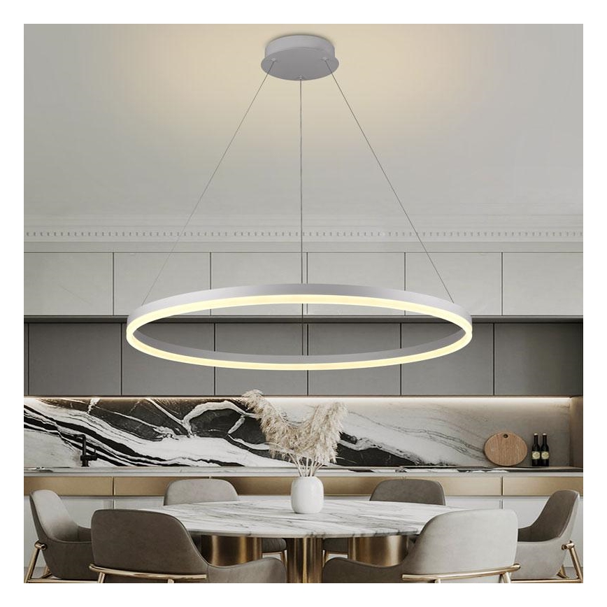 LED-himmennettävä kattokruunu johdossa LED/55W/230V 3000-6500K + kaukosäädin