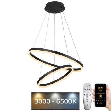 LED-himmennettävä kattokruunu johdossa LED/70W/230V 3000-6500K + kaukosäädin
