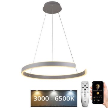 LED Himmennettävä kattokruunu johdossa LED/70W/230V 3000-6500K + kaukosäädin
