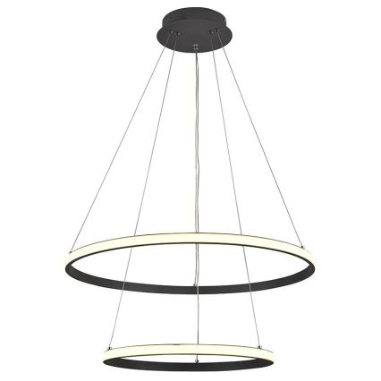 LED Himmennettävä kattokruunu johdossa LED/75W/230V 3000-6500K + kaukosäädin
