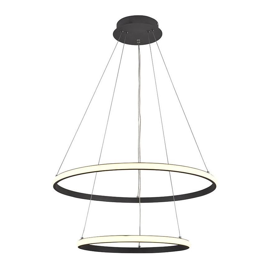 LED Himmennettävä kattokruunu johdossa LED/75W/230V 3000-6500K + kaukosäädin