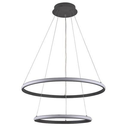 LED Himmennettävä kattokruunu johdossa LED/75W/230V 3000-6500K + kaukosäädin