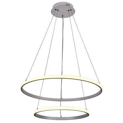 LED Himmennettävä kattokruunu johdossa LED/75W/230V 3000-6500K + kaukosäädin