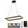LED-himmennettävä kattokruunu johdossa LED/80W/230V 3000-6500K + kaukosäädin