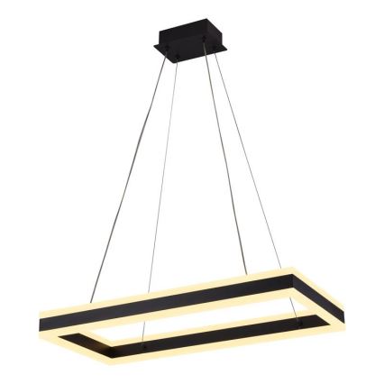LED-himmennettävä kattokruunu johdossa LED/80W/230V 3000-6500K + kaukosäädin