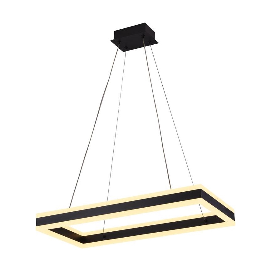 LED-himmennettävä kattokruunu johdossa LED/80W/230V 3000-6500K + kaukosäädin