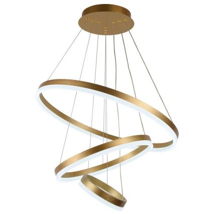 LED Himmennettävä kattokruunu johdossa LED/85W/230V 3000-6500K + kaukosäädin