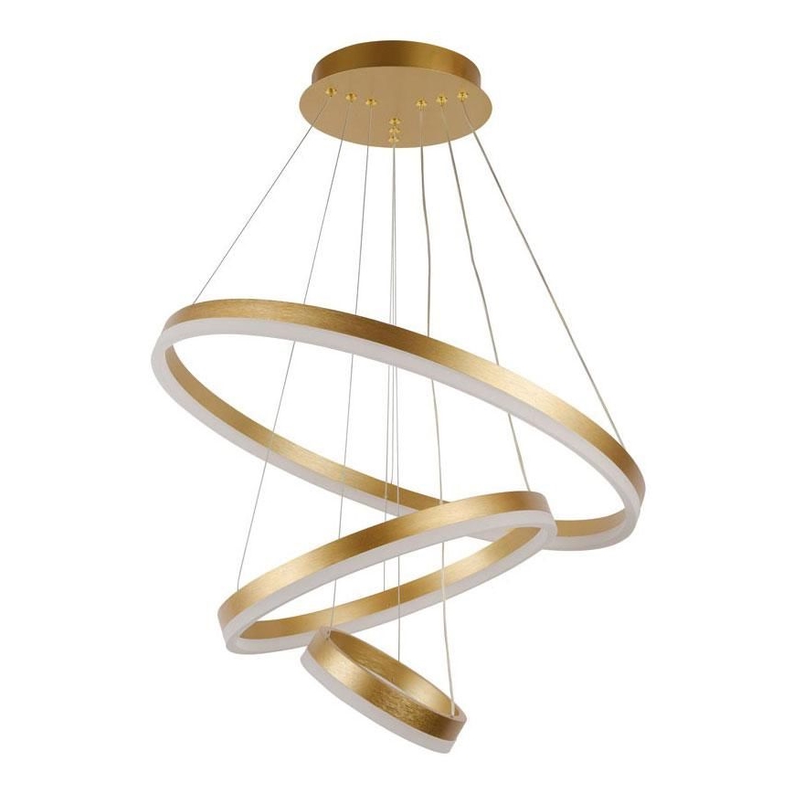 LED Himmennettävä kattokruunu johdossa LED/85W/230V 3000-6500K + kaukosäädin